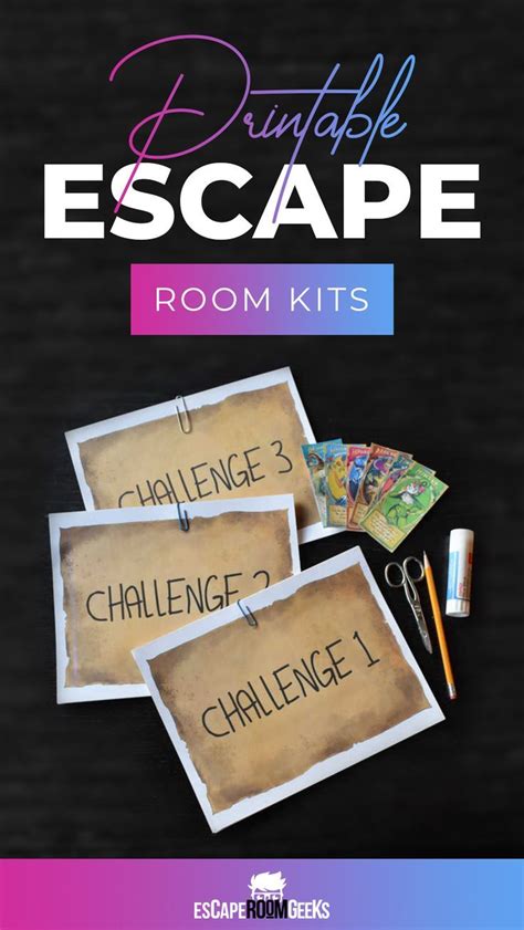 Printable Escape Room Kits Spy Games Games To Play A Classroom