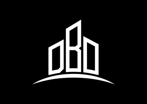 Premium Vector Letter Dbo Building Vector Monogram Logo Design