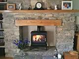 Images of Wood Stove Mantel