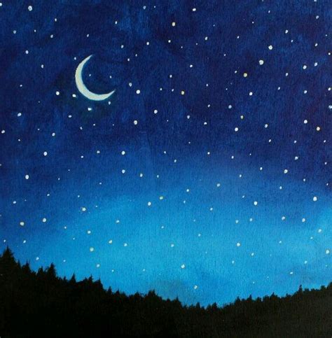 Pin By Deepak Potdar On Shyam Night Sky Painting Sky Painting Sky Art