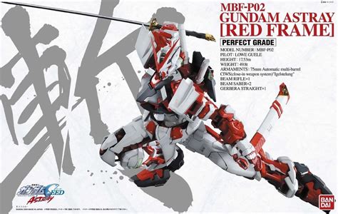 Pg 160 Perfect Grade Mbf P02 Gundam Astray Red Frame Bandai Gundam