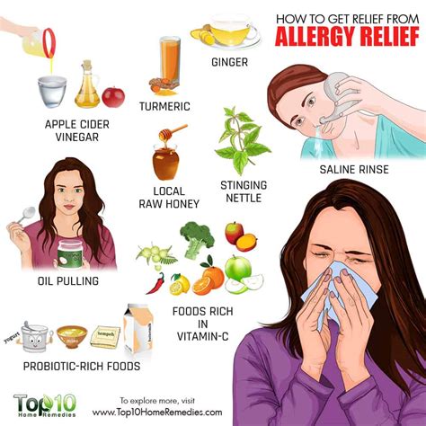 How To Get Relief From Allergies Top 10 Home Remedies