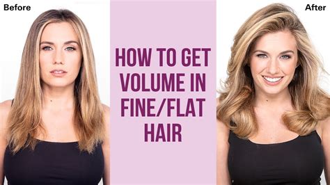 How To Get Volume In Fine Flat Hair Fast Use This Root Volume Spray