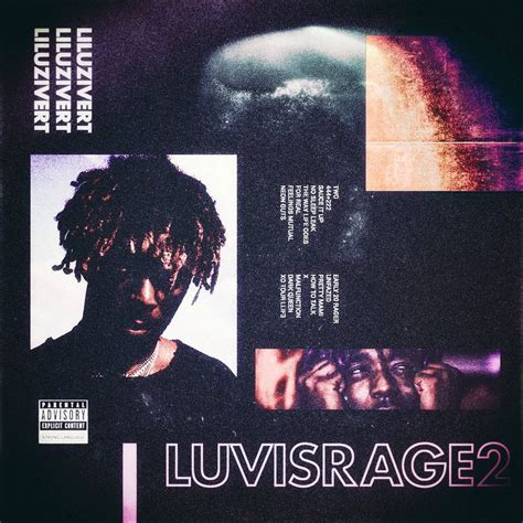 Lil Uzi Vert Luv Is Rage 2 Album Cover Poster Lost Posters