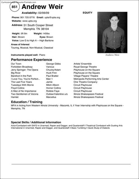 Microsoft Publisher Resume Templates Free Free Samples Examples