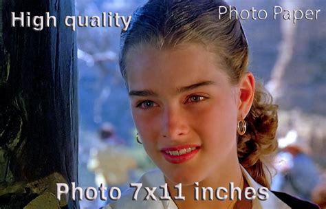 Brooke Shields Wanda Nevada Photo Hq 11x7 Inches 06