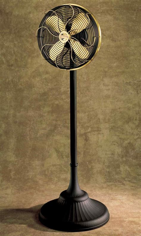 Vintage Floor Fan Pedestal Fan Retro Interior Vintage Floor