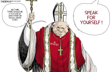 The Catholic Church Wants You To Move On Sheneman Cartoon