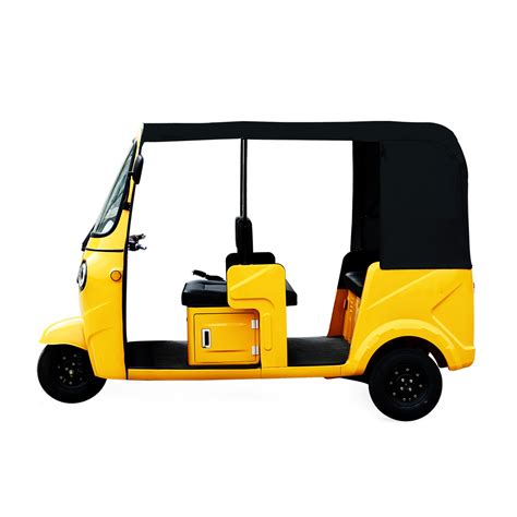 In India New Model Electric Tricycle Three Wheel Passenger Adults Tricycle Tuk Tuk Rickshaw