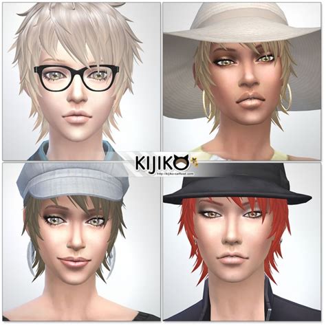 Shaggy Short Hair For Females At Kijiko Sims 4 Updates