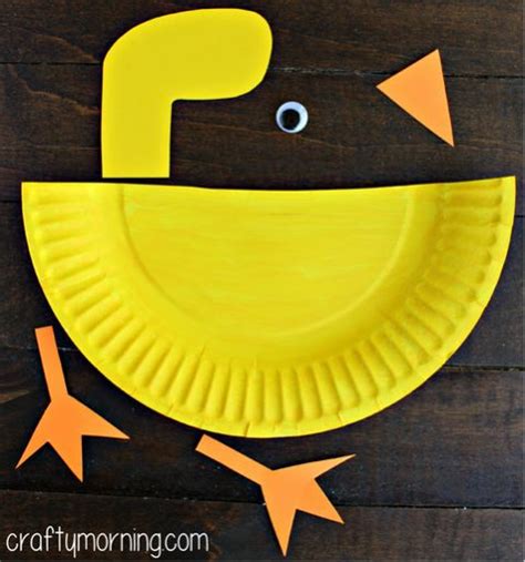 Paper Plate Duck Craft For Kids Crafty Morning Duck Crafts Paper