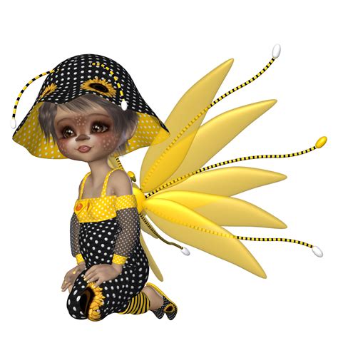 Yellow Fairy Petite Souris Sous La Pluie Carnaval