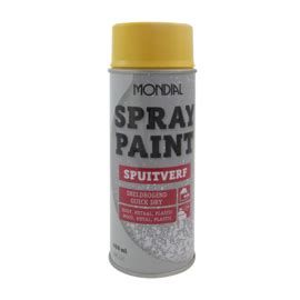 Spuitbus Spray Paint Ral 1023 Hoogglans Geel 400 Ml Spuitverf Spray