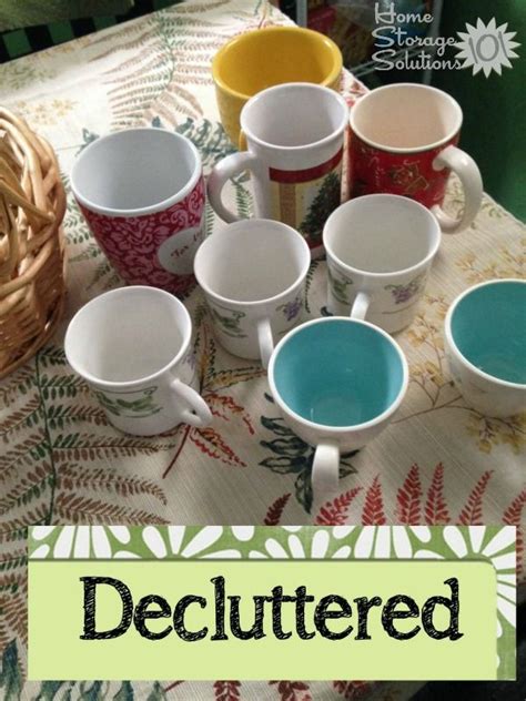 Coffee Cups And Mugs That Brandy Decluttered As Part Of The