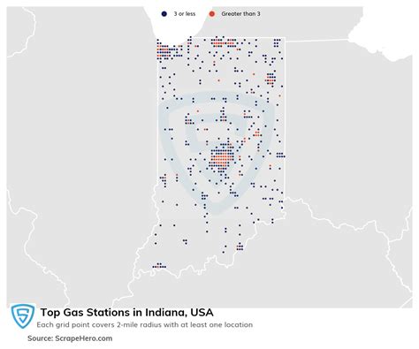 10 Largest Gas Stations In Indiana In 2023 Based On Locations Scrapehero