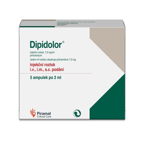 Dipidolor ML Czech Republic Piramal Critical Care