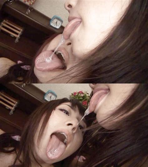 Japanese Lesbians Spit Swap Pics XHamster