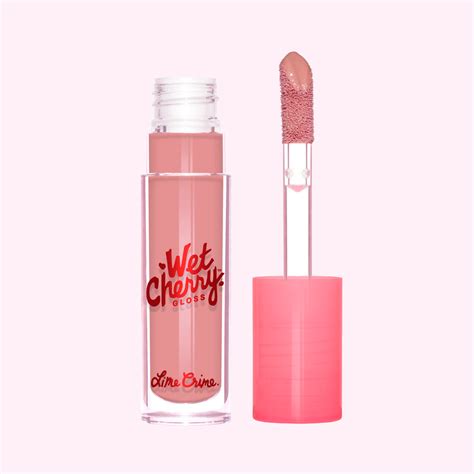 Lime Crime Wet Cherry Gloss Naked Cherry Discount Beauty Boutique