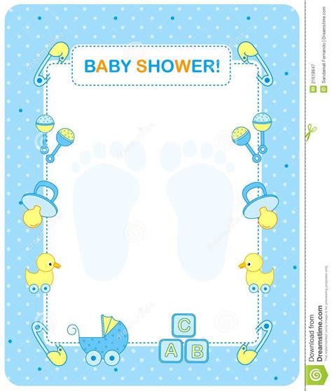 Our baby shower printables are free, and there are a variety of designs and fonts to choose from. Baby shower card for boys stock vector. Image of duck ...