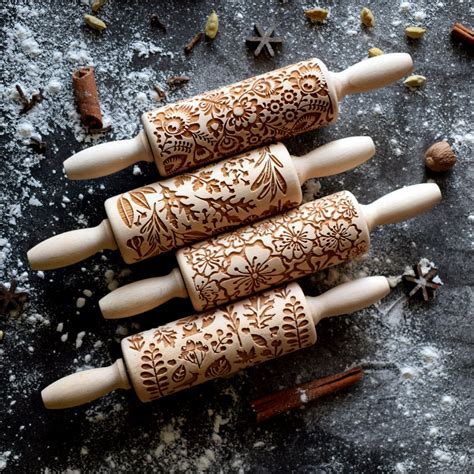 Rolling Pins Set Of 4 Small Chosen By You Rouleau à Etsy