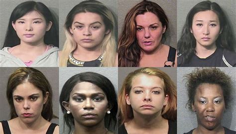 Arrested In Houston Prostitution Busts Hpd Vice Demonstrates