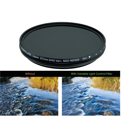 Marumi 67mm Dhg Variable Nd2 Nd400 Neutral Density Filter