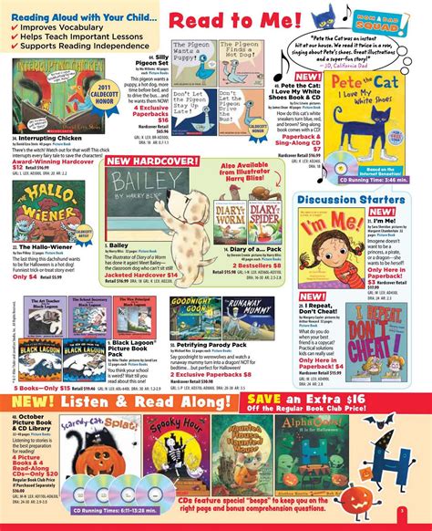 The Ghosts of Halloweens Past: Scholastic Book Club Flyer