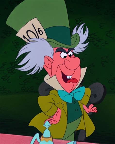 The Mad Hatter Is A Character From Disneys 1951 Animated Feature Film