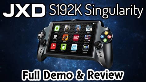 Jxd S192k Singularity Handheld Portable Video Game Console Full Demo