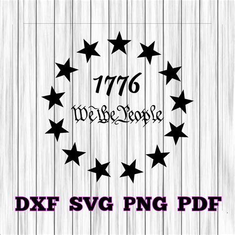 1776 Svg 1776 We The People Svg Png Svg For Etsy Uk