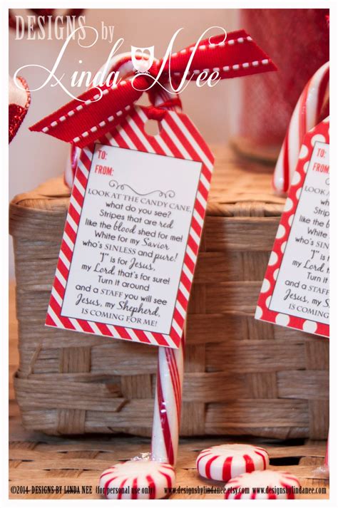 Sharing candy cane poems during the holidays is a sure way to spread the season's cheer. Legend of the Candy Cane Gift Tag Card for Witnessing at