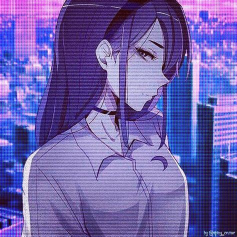 Aesthetic Vaporwave Anime Girl Otaku Wallpaper