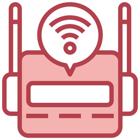 Router Surang Red Icon