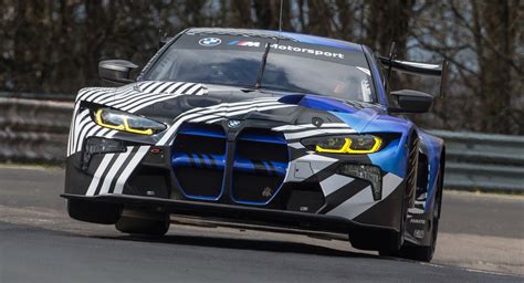 Bmws New M4 Gt3 Visits The Nurburgring For The First Time Carscoops