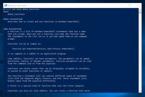Powershell Function Syntax Parameters Examples