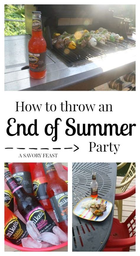 How To Throw An End Of Summer Party In 2023 Summer Party Themes End