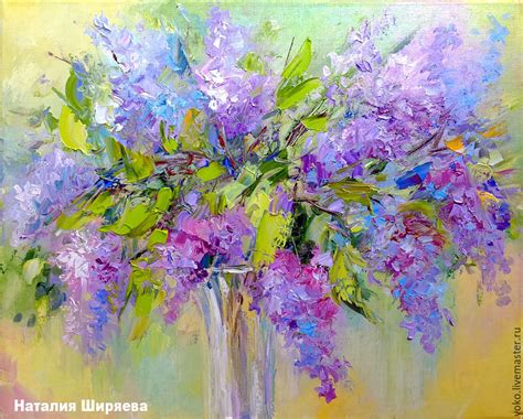 Oil Painting Lilac Lilac Joy заказать на Ярмарке