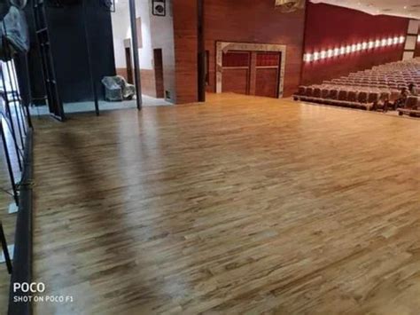 Auditorium Stage Wooden Flooring Thickness 21mm To 38mm At Rs 271sq
