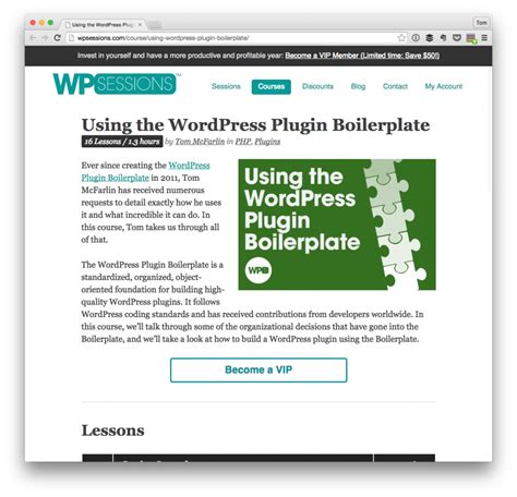 Using The Wordpress Plugin Boilerplate Tom Mcfarlin Tom Mcfarlin