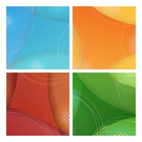 Abstract Background Vector Set Stock Vector Image By ©krabata 2886302