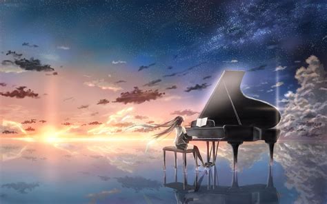 55 Anime Piano Wallpapers Download At Wallpaperbro Piano Anime Piano Hatsune Miku