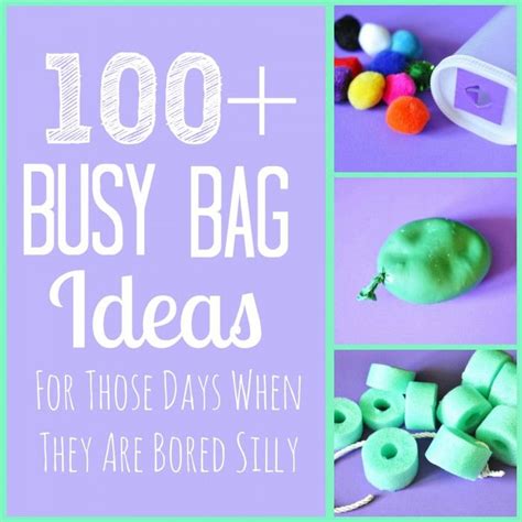 100 Busy Bag Ideas This Is A Great Roundup Of Ideas From Six Sisters