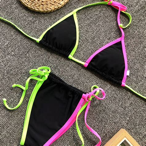 Extreme Bikini Micro Brazilian Swimsuit Female Bathers Push Up Sexy Swimwear Women String
