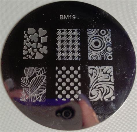 Personal Stamping Plate Inventory Bm19