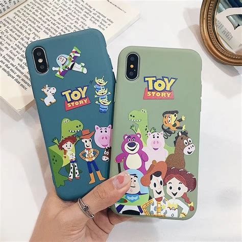 Toy Story Buzz Woody 3d Emboss Candy Tpu Phone Case In