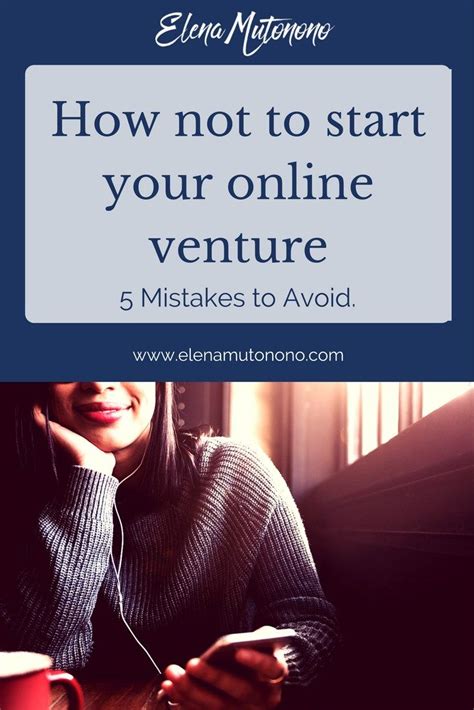 Here are the practical steps you need to take to make that idea a reality, from setting goals to choosing the right type of business to incorporate as. How not to start your online venture: 5 mistakes to avoid. | Online business, Small business ...