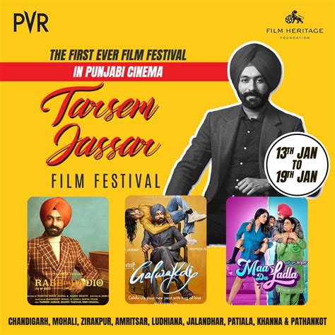 The First Ever Film Festival In Punjabi Cinema Tarsem Jassar Film