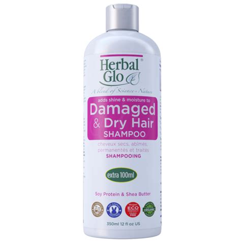 Damaged And Dry Hair Shampoo Herbal Glo