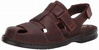 Clarks Leather Malone Cove Fisherman Sandal in Brown for Men - Lyst