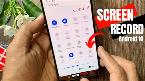 How To Screen Record On Android 10 With Built In Screen Recorder Youtube